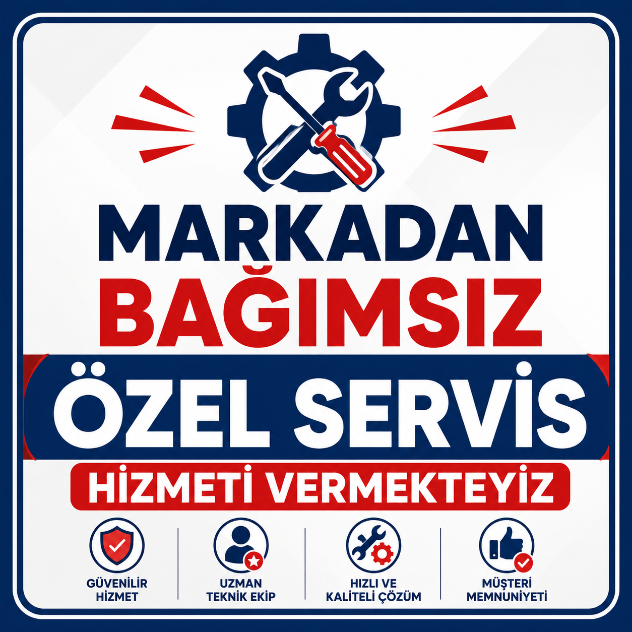 Bozkurt Teknik Servisi markadan bağımsız özel servis hizmeti